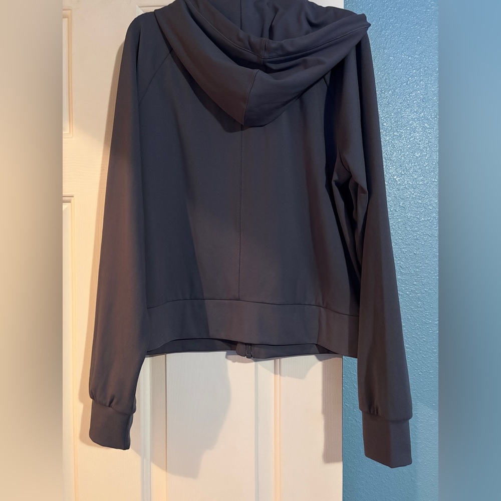 Calvin Klein Women's Gray Hooded Sweatpants & Jacket Set - Picture 8 of 12